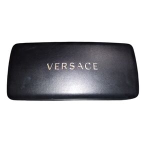 Versace Black Case with Gold Logo